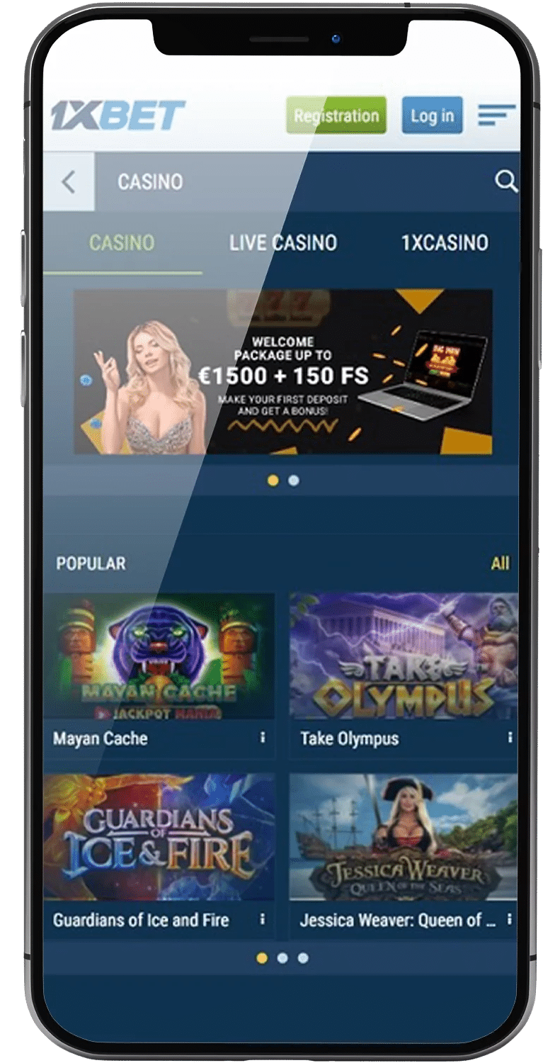 1xbet приложение на айфон
