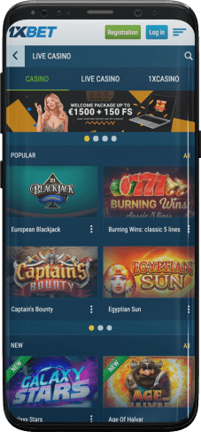 1xbet приложение на андроид